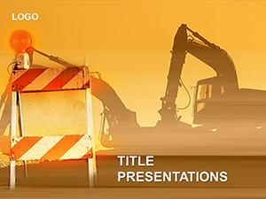 Laying of Engineering Communications PowerPoint Templates