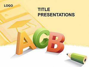 School Lessons PowerPoint Templates