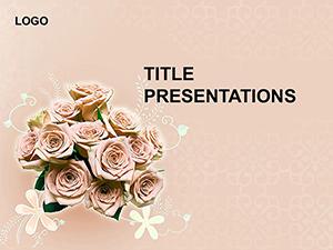 Wedding Wallpaper PowerPoint Templates