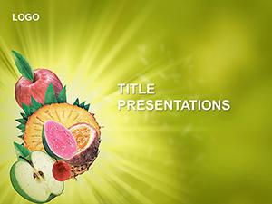 Useful Properties of Fruit PowerPoint Templates