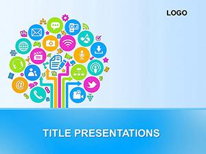 Online Social Networks PowerPoint Templates