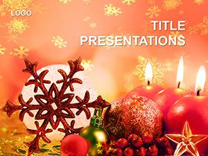 Christmas Souvenirs PowerPoint Template - Festive Design for Presentations