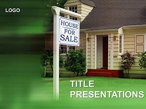 House for Sale PowerPoint Template: Design Presentations