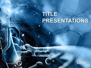 Abstract : DNA compound PowerPoint Templates