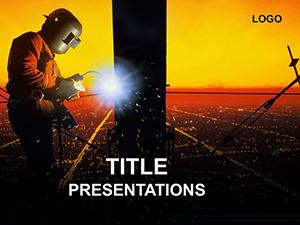 Welding of High-rise PowerPoint Templates