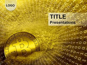 Business : Money Bitcoin PowerPoint templates