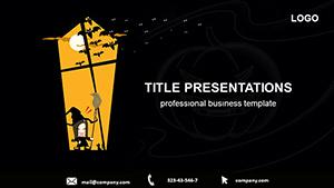 Window and Witch PowerPoint templates