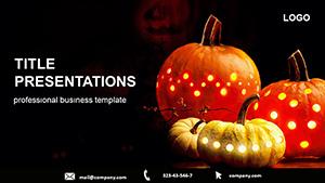 Download Halloween Pumpkin PowerPoint Template, Presentation PPT