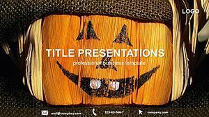 Pumpkin Smiles PowerPoint Template - Download Free