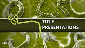 Ebola Haemorrhagic Fever PowerPoint Template | Professional Presentation Design