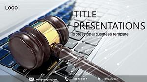 Cloud Law PowerPoint Template - Presentation Design