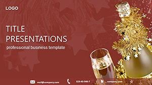 Happy Holiday PowerPoint templates