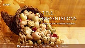 Autumn Gift PowerPoint templates