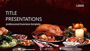 Thanksgiving Day Food PowerPoint templates