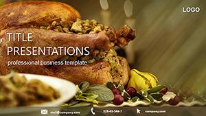 Thanksgiving Turkey PowerPoint Template - Download Presentation