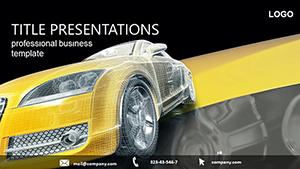 Speed Car PowerPoint template