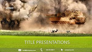 Military Tanks Keynote Template for Presentation