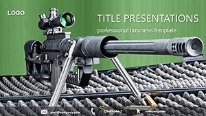 Sniper Rifle PowerPoint template
