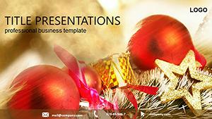 Christmas Peace PowerPoint Template: Presentation