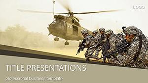 Helicopter Craft PowerPoint Template