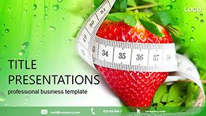 Fruit for Healthy Eating PowerPoint Template
