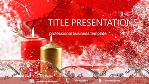 Christmas Decorations Design PowerPoint Templates