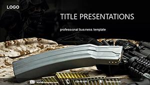 Murderous Weapon PowerPoint Templates