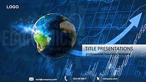 Global Impact: World Economy PowerPoint Template for Presentations