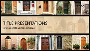Architecture : Entrance Doors PowerPoint templates