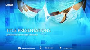 Medicine : Surgical Research PowerPoint template