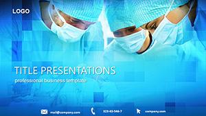 Medicine Surgical Research PowerPoint Template for Presentation
