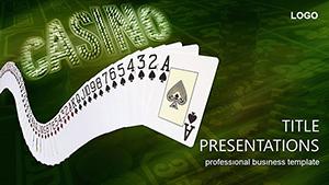 Casino Card Game PowerPoint templates