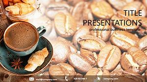 Food : Cup of Coffee for Dinner PowerPoint templates