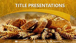 Bread and Wheat PowerPoint templates