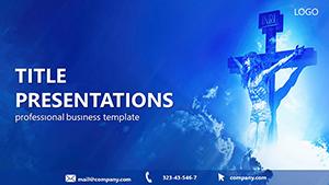 Heavenly Salvation PowerPoint templates