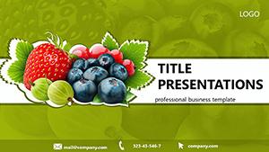 Berry Garden PowerPoint templates