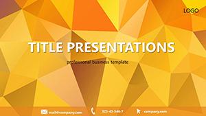 Abstract Yellow Sheet PowerPoint templates