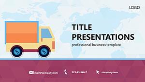 Cargo Delivery PowerPoint templates