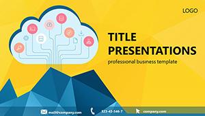 Cloud Internet PowerPoint Template: Download Presentation