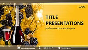 Make Wine PowerPoint template