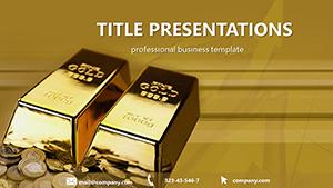 Course of Banking Metals PowerPoint templates