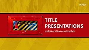 Fire Ax PowerPoint templates