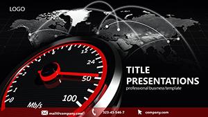 Internet Speed PowerPoint template