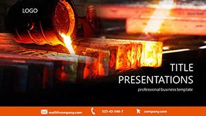 Blast Furnace PowerPoint template