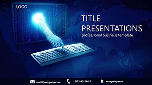 Online Courses PowerPoint Templates - Infographic Presentations