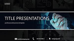 Marketing Solutions PowerPoint template
