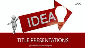 Idea Customer Care PowerPoint template