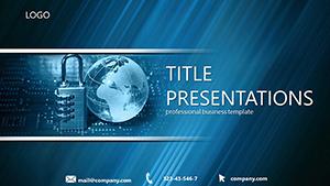 Access Denied PowerPoint Template - Professional Presentation Design