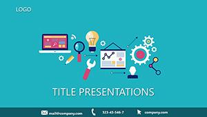 Web development PowerPoint template