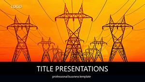 Fundamentals of Electricity PowerPoint template